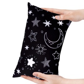 Winmany Small Pillow 11" x 7" Mini Travel Pillows Removable Printed Pillowcase Tiny Pillow for Adult,Kids,Pets, Neck Lumbar and Knee Support