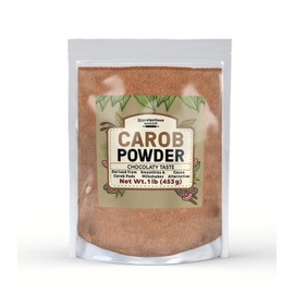 Unpretentious Carob Powder, Baked Goods, Milkshakes, Smoothies (16 Ounce)