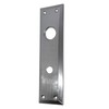 Em-D-Kay Satin Chrome 2-3/4" X 10" Escutcheon Plate w/Knob Hole