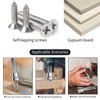 10pcs Drywall Screw Depth Setter PH2 Magnetic Positioning Screwdriver Bits,