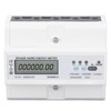 3 Phase 4 Wire Electronic Energy Meter 35mm DIN Rail