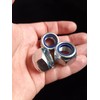 M16 Locking Nyloc Hex Nut 16mm Metal Steel Sheet Zinc