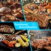 Lazycloud Thermostat Control Board for Wood Grills, with PB700, 340,