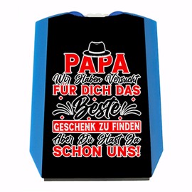 Papa wir haben versucht Finden... Parking Disc with Papa Motif Saying Dad Parking Clock Father's Day Ice Scraper Best Funny