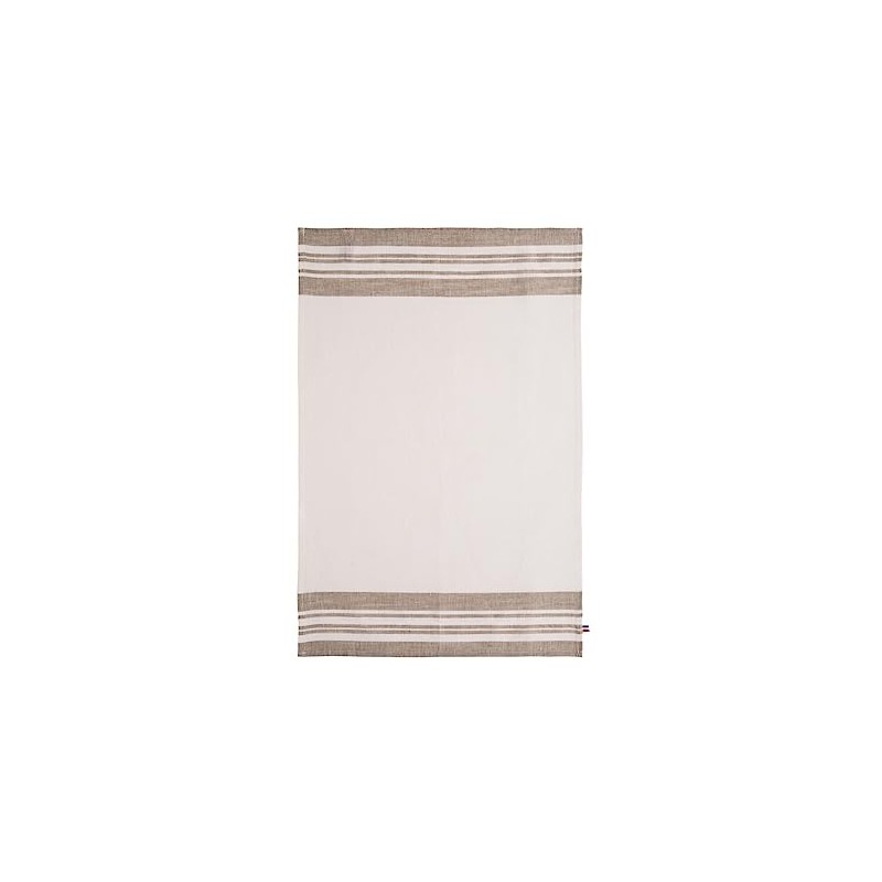 Coucke Linen Tea Towel Alabaster Linen 50 x 75 cm