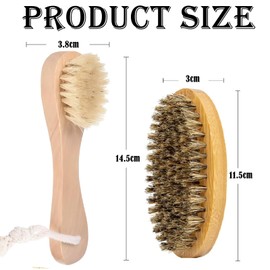2 PCS Vegetable Brush, Potato Scrubber, Vegetable Brush Scrubber for Food, Vegetable Scrubber, Vegetable Scrubbing Brush, for Cleaning Mushrooms, Potatoes, Radishes, Cucumbers, Pumpkin