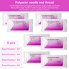 GAOUTO 32 Pieces Suture Material with Exercise Needles, Refill Pack