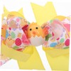 Mikinona Easter Chick Bows Clip Rabbit Hairpin for Girls Easter