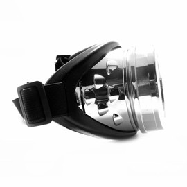 GloFX Chrome Padded Real Glass Kaleidoscope + Diffraction Goggles - Cyborg Rave