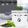 Stainless Steel Sealed Canister Coffee Flour Sugar Container Storage Jar