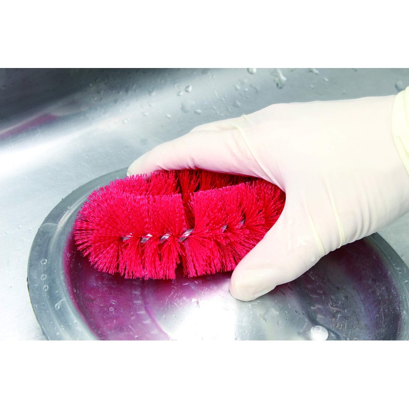 Vertec JTWC801 62806101 PBT Sanitary Scourer Medium Hard Red