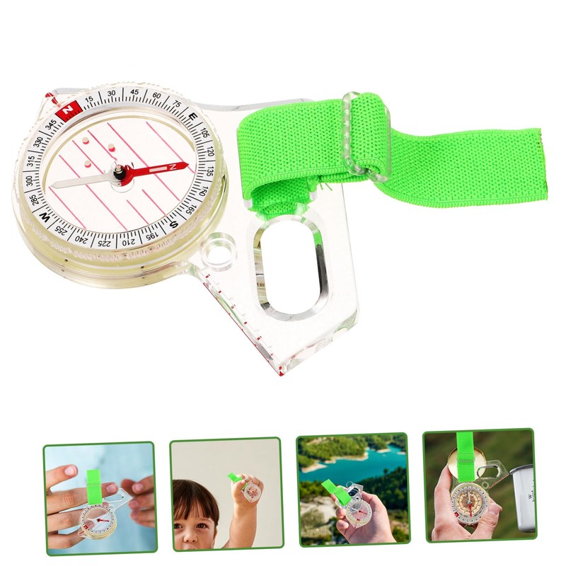 KICHOUSE Directional Compass Tool Compact Multi Use Hiking and Backpacking