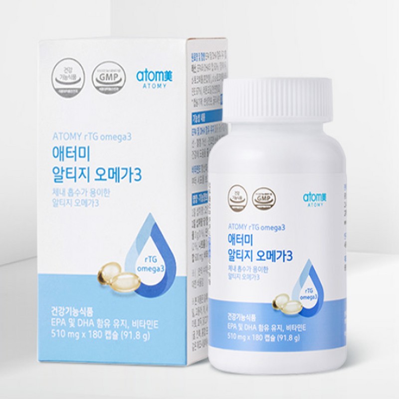 Atomy Altige Omega 3 360 Capsules 6 months supply /