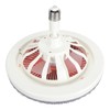 Enclosed Ceiling Fan with Light and Remote Adjustable Timing Mini