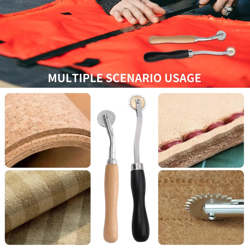 2Pcs Tracing Wheel Sewing Tools Craft Sewing Wheel, Sewing Stainless