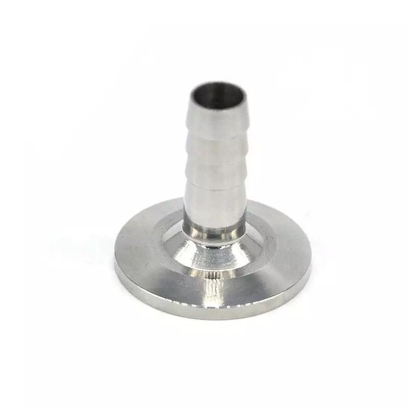 Adapter KF-25 to Rubber Hose Nozzle, Transition Fitting,OD=1/2", ISO-KF FLange