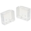 Box Mounting Bracket for High Profile Blinds 2inch White Color