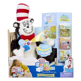 Little Tikes Story Dreamers Cat in The Hat Plush, Storytime, Books, Audio Play Character, Gift and Toy for Toddlers and Kids Girls Boys Ages 2-5 Years