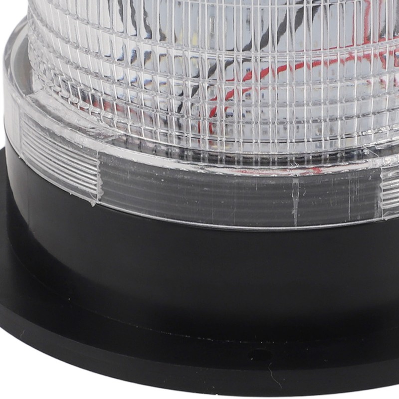 Solar Strobe Warning Safety Flashing Light Waterproof LED Emergency Warning