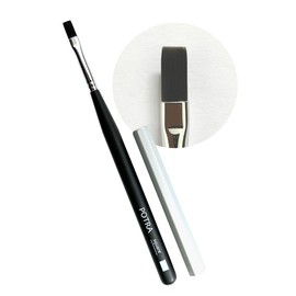 Plan Bear Gel Brush, Square Gel Nail (Professional Specifications, Made in Japan, High Quality, With Cap, Flat Brush, Brush)