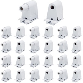 Surf turtle 12 Pair Tombstone Single Pin FA8 Base Holder Socket Connector with T8 T10 T12,for 8ft Light Emitting Diode Fluorescent Tube Light