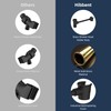 Hibbent All Metal Shower Head Holder, Adjustable Solid Brass Showerhead