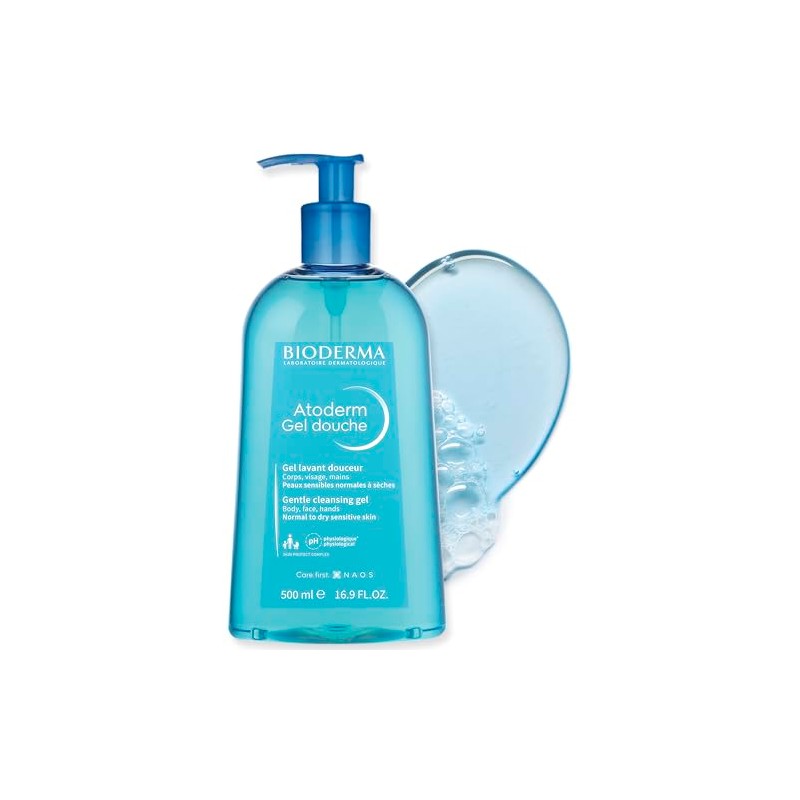 Bioderma Atoderm Gel Hidratante de Ducha 16.7 Fl Oz