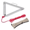 VEVOR 24in Aquatic Weed Rake, 3-Sided Lake Weed Rake with