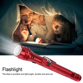 LED Flashlight, Handy Light, Telescopic, Small, Lightweight, Magnetic, Angle Adjustable, Mountain Climbing, Night Fishing Repair, Emergency Disaster, Stretchable, Maximum Length Approx. 22.4 inches