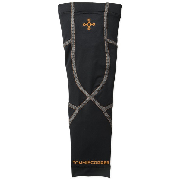 Tommie Copper Men's Performance Dashing Full Arm Sleeve, Black, Small