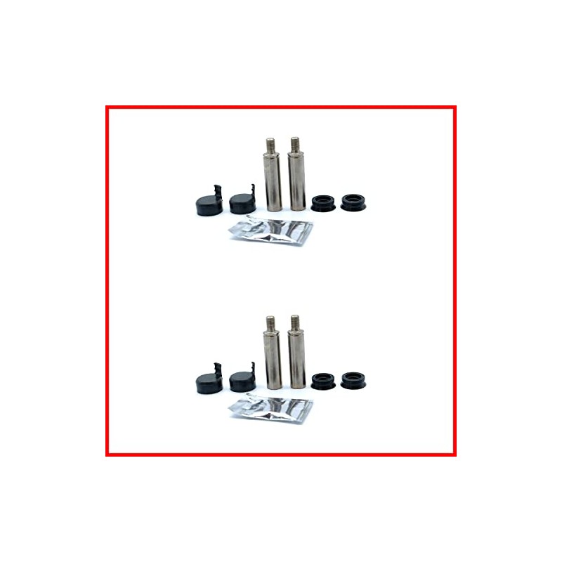 2 Sets Front Brake Caliper Slider Pin Kit Guide Bolts