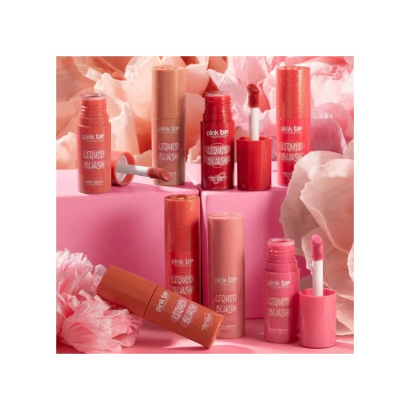 Pink Up Liquid Blush Larga Duración Rubor Liquido 8pack S/t