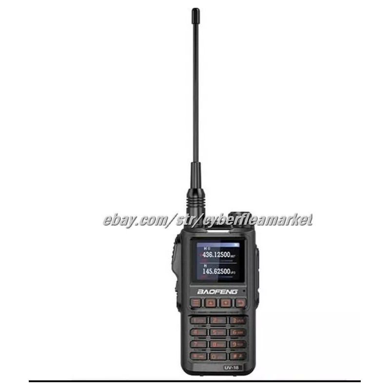 BaoFeng UV18 Pro Max GPS Air Band Walkie Talkie NOAA