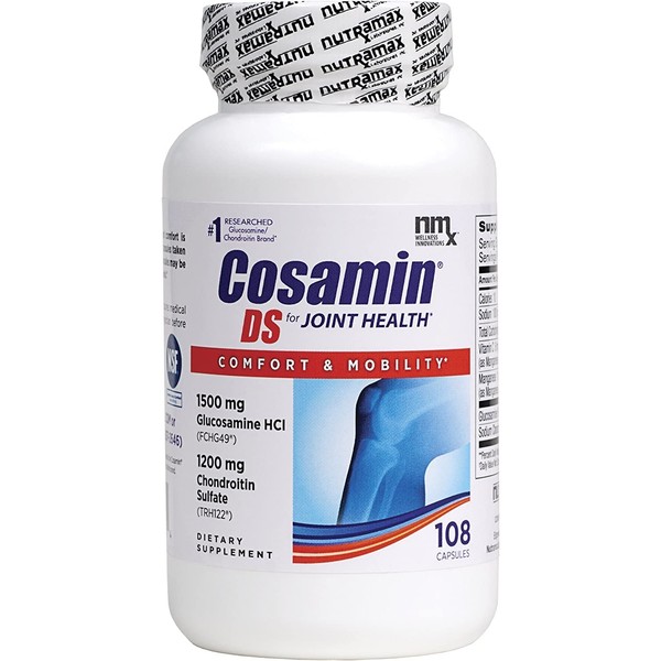 Cosamin DS for Joint Health Comfort & Mobility, 108 Capsules (Pack of 2)