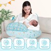 Nursing Pillow, Plus Size Ergonomic Design, Breastfeeding Pillows Support for