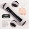 MAANGE Brochas Maquillaje, 4 Brochas de Maquillaje Premium de Doble