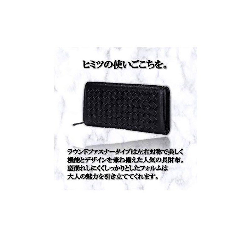 One Horse Long Wallet, Leather, Large Capacity, Storage Capacity, Round