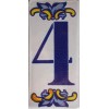 TalaMex Mexican Handmade Tile House Address Villa Number Four