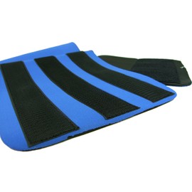 Intrepid International Neoprene Jowl Sweat, Blue, 10-Inch