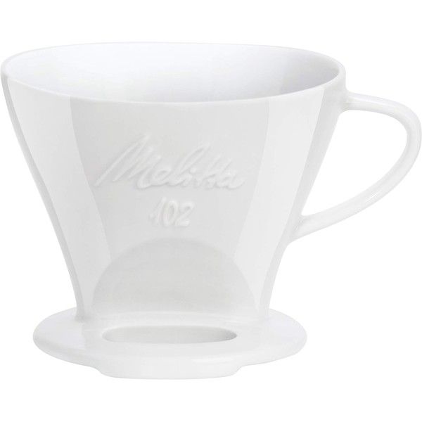 Melitta 218967 Porcelain Coffee Filter Size 102 White