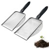 MCSDFN 2 PCS 2-in-1 Gardening Soil Sifter Set with 2/2.8mm