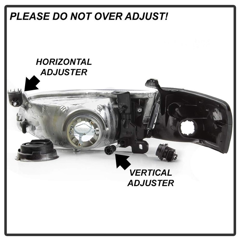 ACANII - For 1997 1998 1999 Toyota Camry Headlights Headlamps