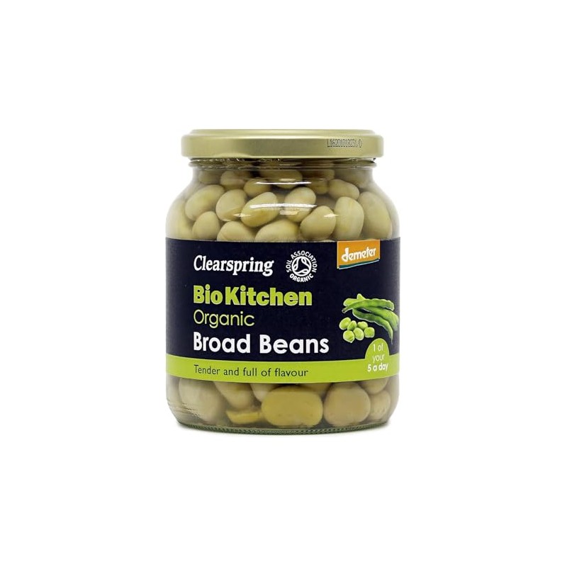 Clearspring Bio Kitchen Organic/Demeter Broad Beans
