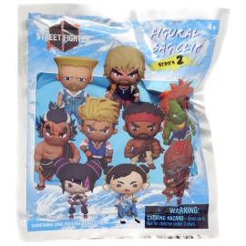 Monogram 3D Figural Keyring Series 2 Street Fighter  Pack [1 RANDOM Figure]