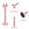 MECCANIXITY 12pcs Rose Gold Table Number Holders, 3.15 Inch Place