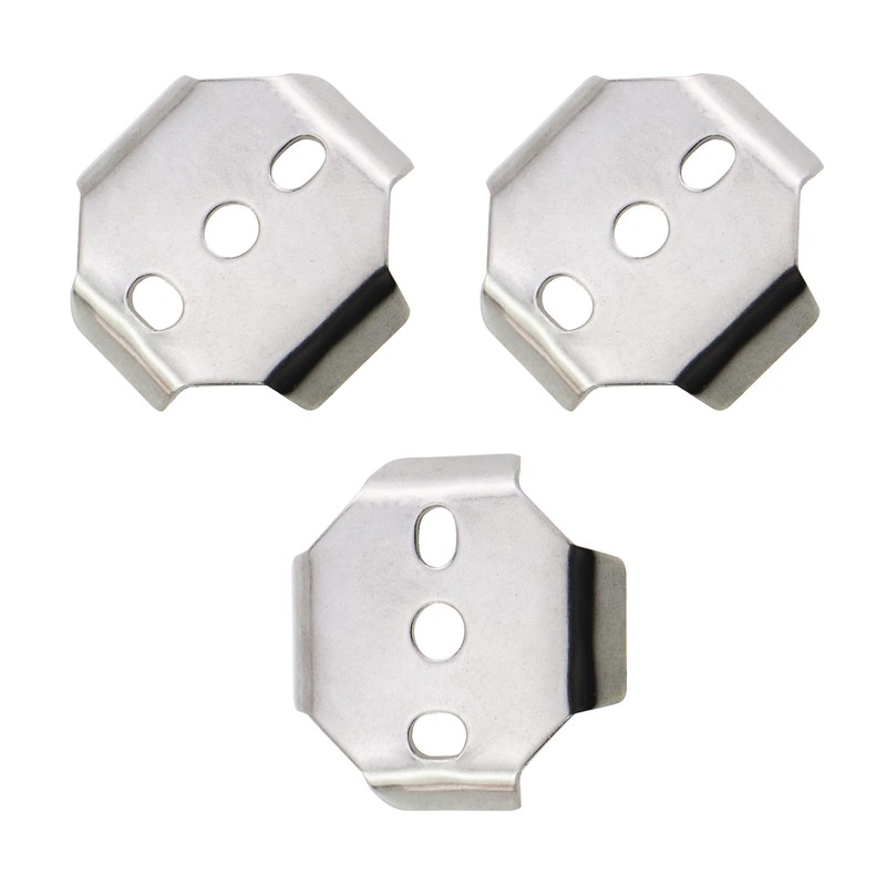 ZHYOHEN 2PCS 1.5 Inch Bathroom Hardware Towel Bar Bracket with