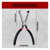 Electrical Disconnect Pliers,Long Spark Plug Disassembly Pliers,Electrical Connector Pliers Automotive