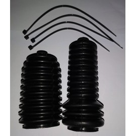 A Pair Steering Rack Driver and Passenger side Boots Bellows for Polaris Ranger RZR 400 500 570 700 800 900 1000 Utvs Replace 5412012 5412013 51-3003