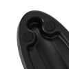 Partools Bicycle Front Wheel Stand, Black, Lightweight, Compact, Plastic Interior