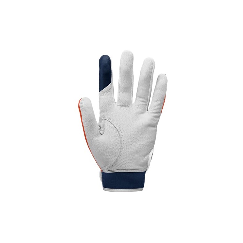 Boombah Momentum Batting Glove Navy/White/Orange - Size Small